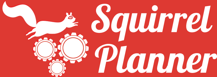 Squirrel White Logo
